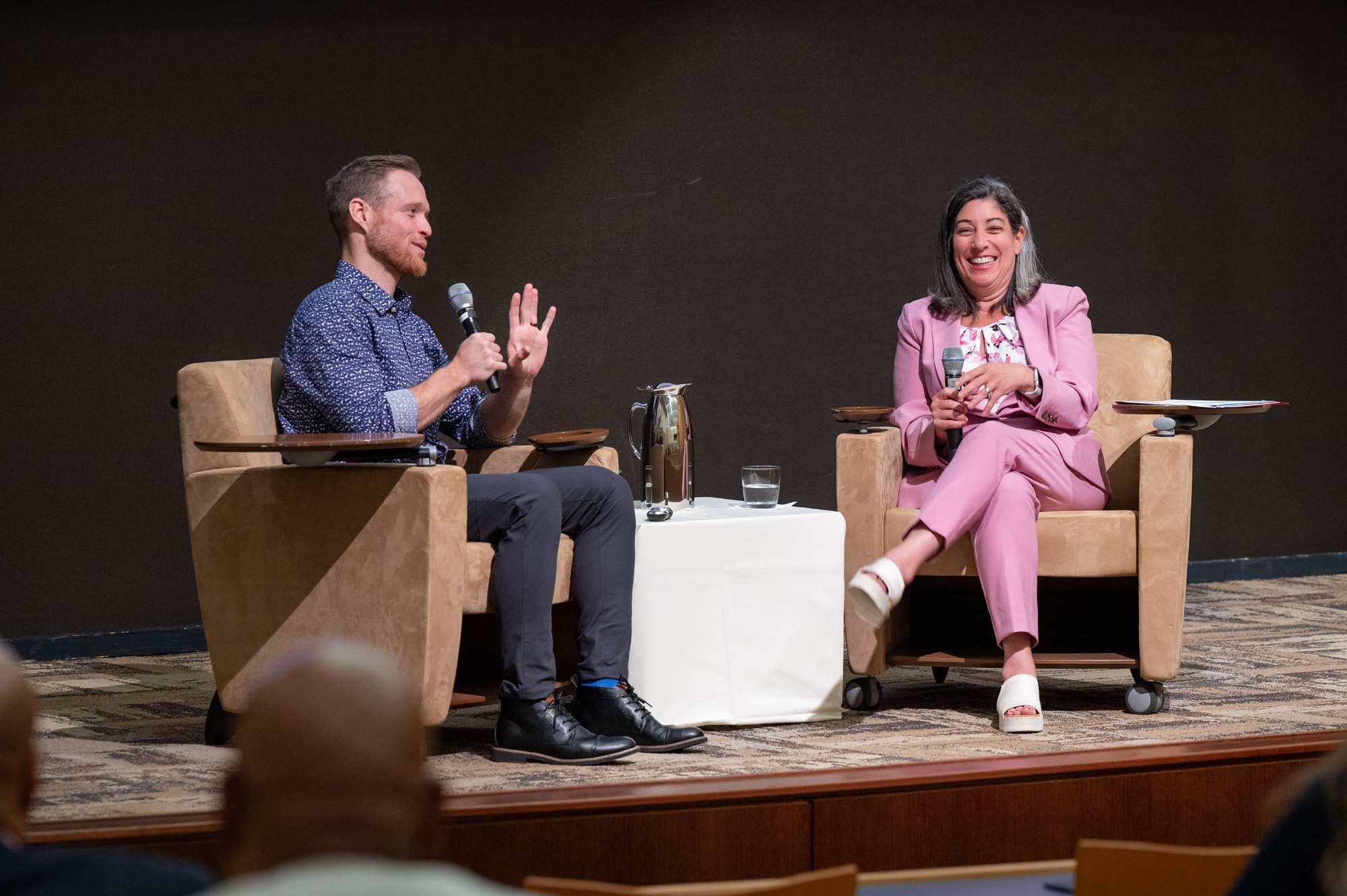 Dr. Benjamin Ritter fireside chat at the CDC