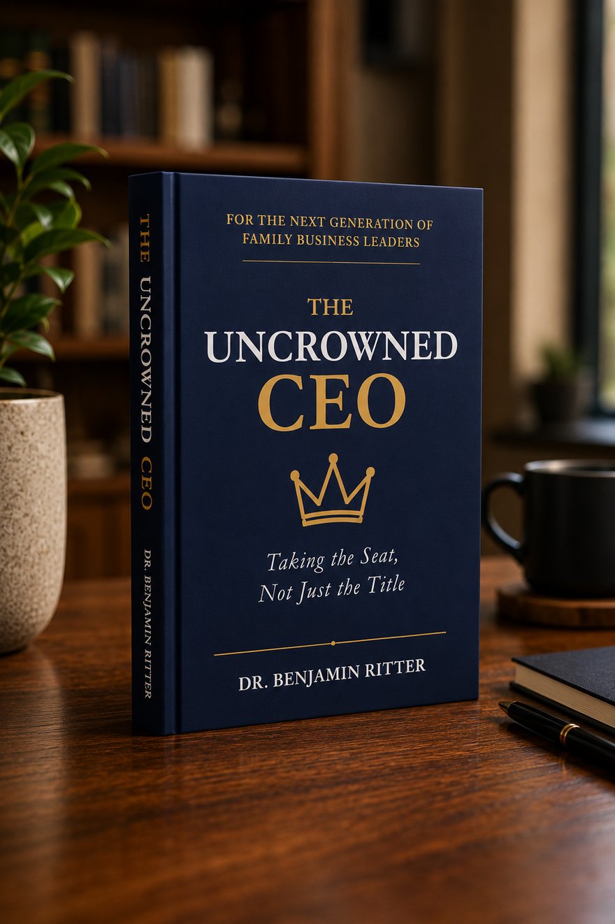 The Uncrowned CEO: Taking the Seat, Not Just the Title, by Dr. Benjamin Ritter