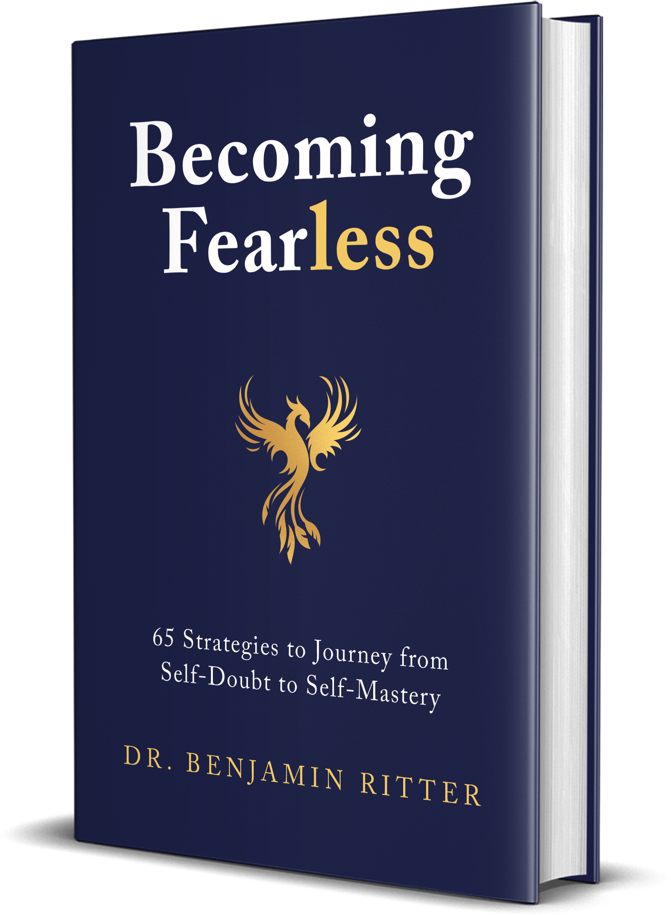 Becoming Fearless by Dr. Benjamin Ritter book cover