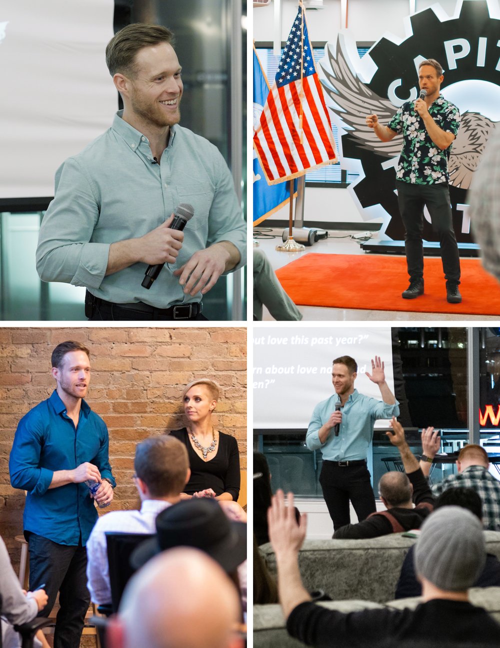 Dr. Benjamin Ritter speaking at events